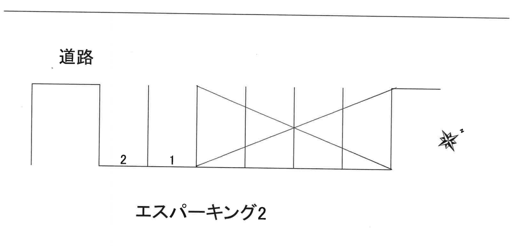 エスパーキング２の駐車配置図
