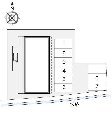 サンフレンズ・Ｋ(15396)の駐車配置図