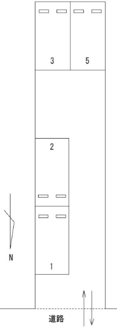 ＦＫ加藤茶屋が坂駐車場の駐車配置図