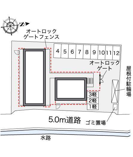 カップラス(39629)の駐車配置図