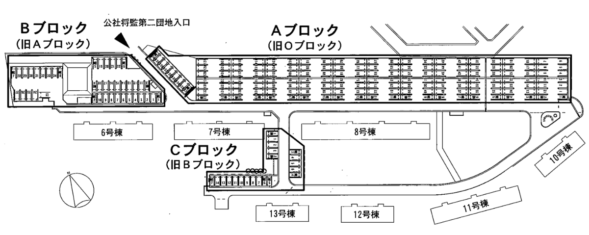 将監第二_Ａ地区の外観・駐車場イメージ1枚目