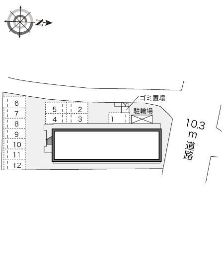 グローリー(18090)の駐車配置図