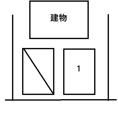 本名駐車場の駐車配置図