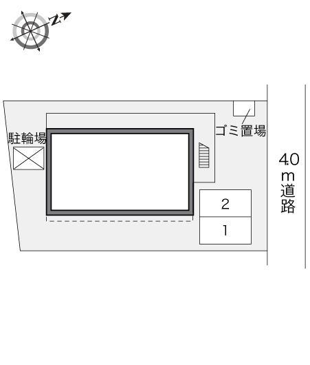 ２ｎｄ　ＭＩＳＵＺＵ(24716)の駐車配置図