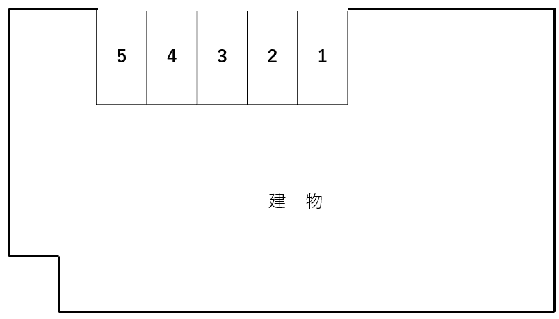 レガリス目黒西小山の駐車配置図
