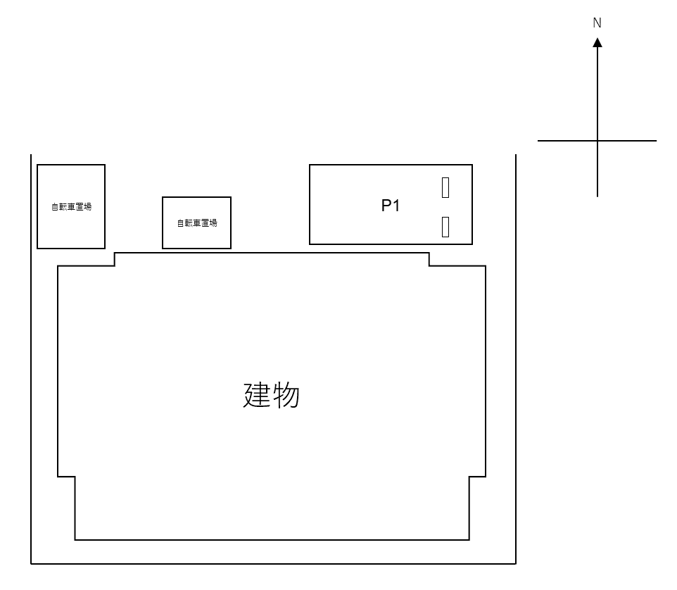 CB春日部ﾌﾟﾚﾅの駐車配置図