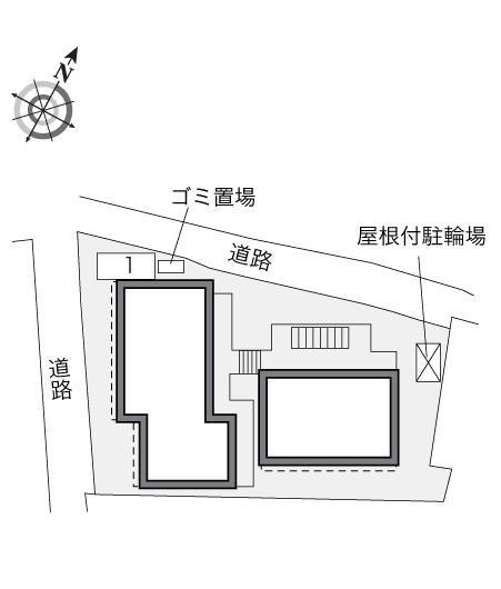滑石Ⅰ(32597)の駐車配置図