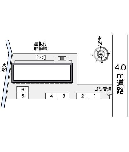ボヌール(27037)の駐車配置図