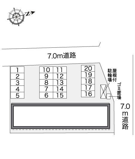 エクセル銚子大橋(31115)の駐車配置図