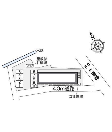 川口(39284)の駐車配置図