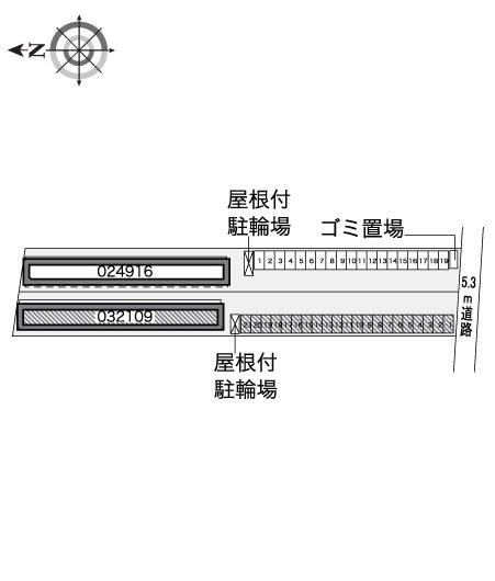 フレンドⅡ(32109)の駐車配置図