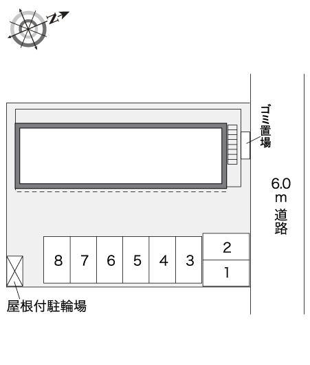 ＺＥＲＯ　ＺＯＮＥⅡ(32277)の駐車配置図