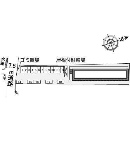 ビンテック(35240)の駐車配置図