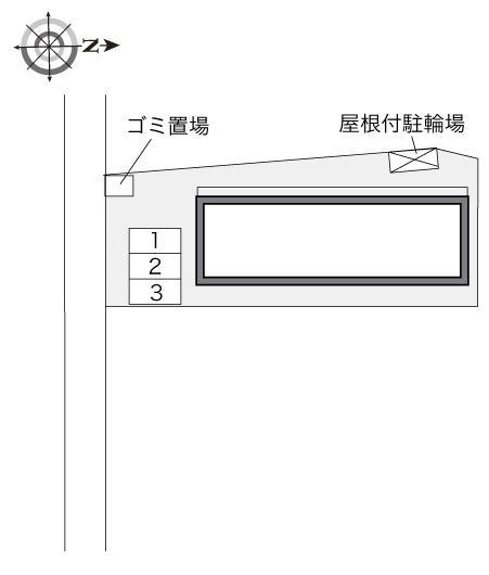 ウェルカムハート(23386)の駐車配置図