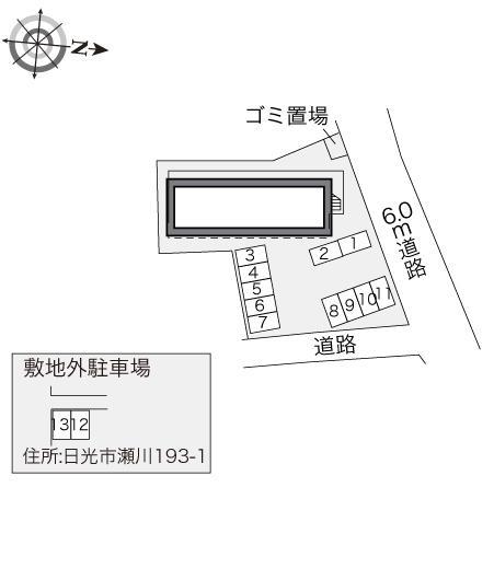 カネマス(23311)の駐車配置図