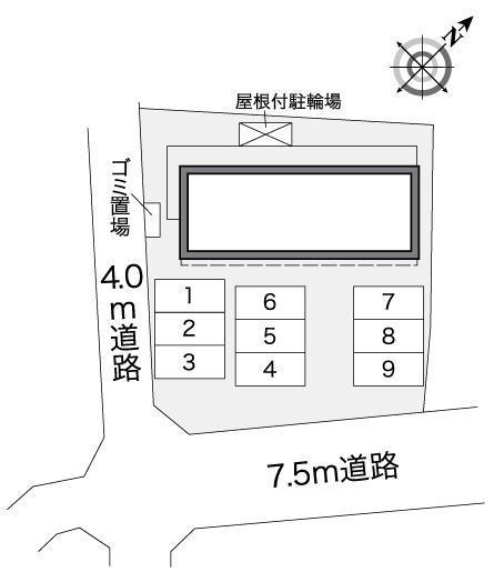 ＫＵＲＡＴＡⅡ(25291)の駐車配置図
