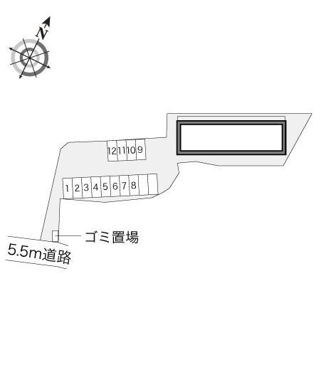 Ｍｉｗａ(21471)の駐車配置図