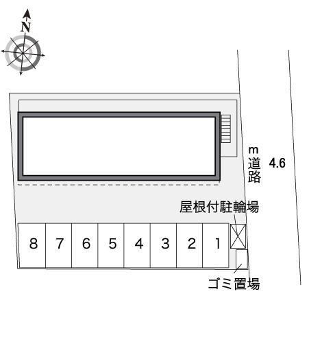 エバーグリーン耳成(30946)の駐車配置図