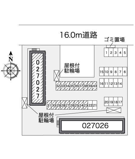 ステラ(27027)の駐車配置図