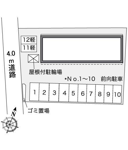 ふじ(35941)の駐車配置図