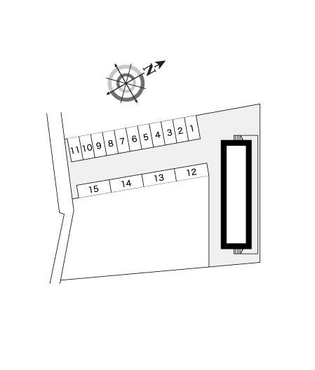 那加(7769)の駐車配置図