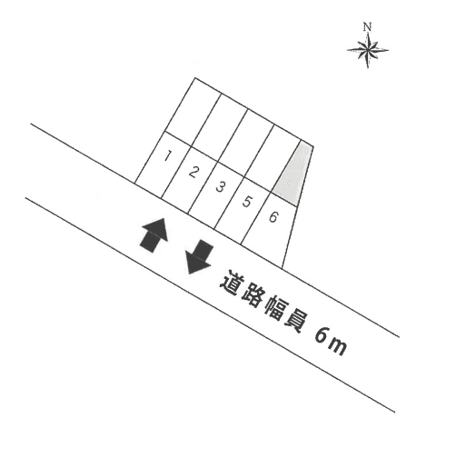 (45) 山田駐車場の駐車配置図