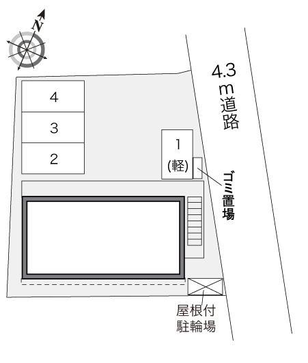 オザキ(31214)の駐車配置図