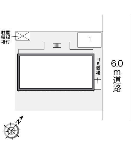 ｃｈｅｚ　ｍｏｉ(25162)の駐車配置図