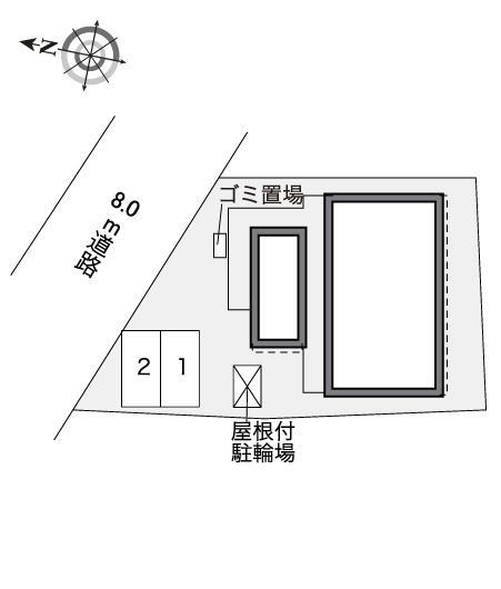 Ｋ＆Ｎ(30684)の駐車配置図