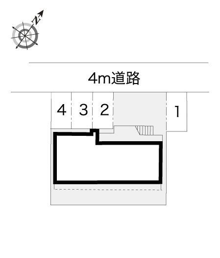 栄町(7096)の駐車配置図