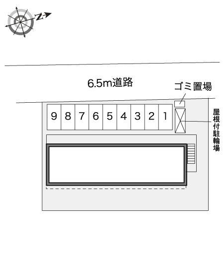 ＣａｓａＦｅｌｉｃｅ(30773)の駐車配置図
