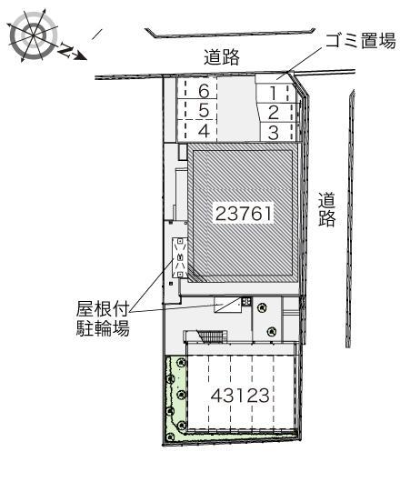 セゾン(23761)の駐車配置図