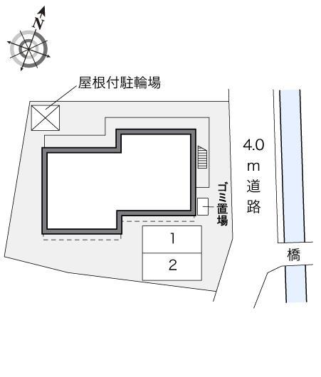 リーザ三輪(28276)の駐車配置図