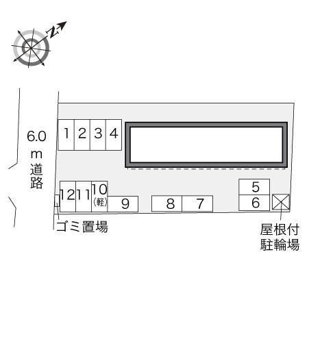 シャンテ(28570)の駐車配置図