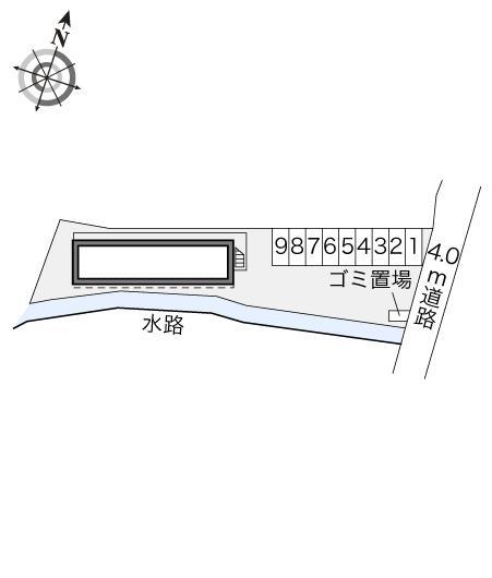 ソニック(22542)の駐車配置図