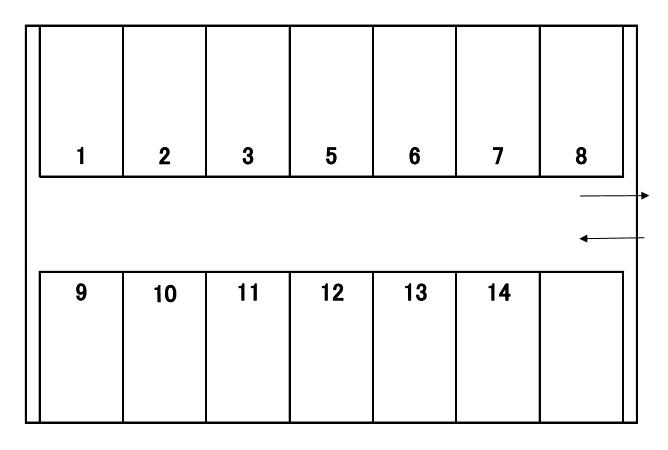 J-370の駐車配置図