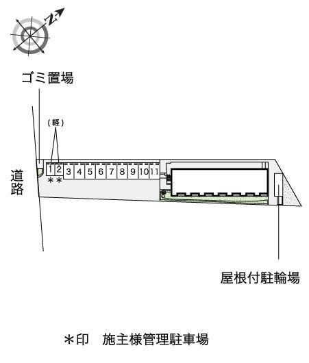 ロイヤルＳ(53445)の駐車配置図