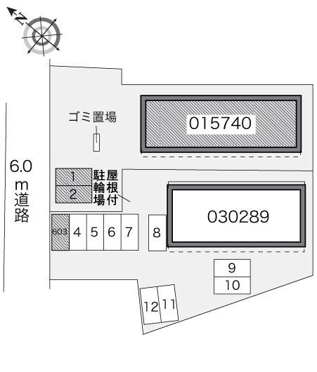ひまわり(15740)の駐車配置図
