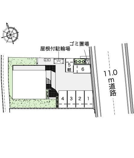 クレディ(42687)の駐車配置図
