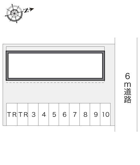 ＨＯＰＥ(10601)の駐車配置図