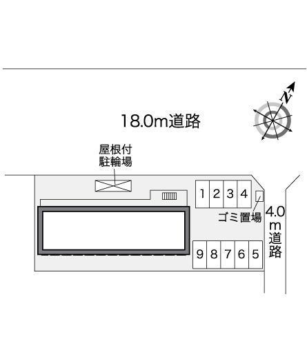 ラルゴ(27338)の駐車配置図