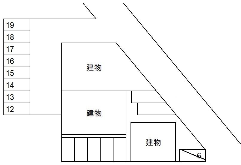 樋沼明男駐車場の駐車配置図