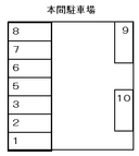 本間駐車場の駐車場