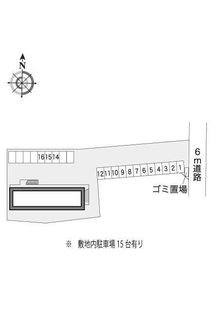 伊吹(12511)の駐車配置図