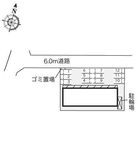 シャルマンドミール(23094)の駐車配置図