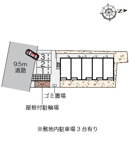 クレイノプランドール(56903)の駐車配置図