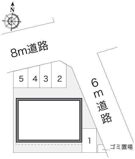 ひまわりくん(13683)の駐車配置図