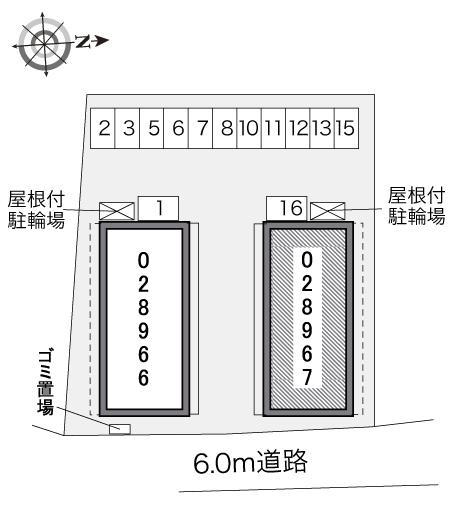 アソシエ(28967)の駐車配置図