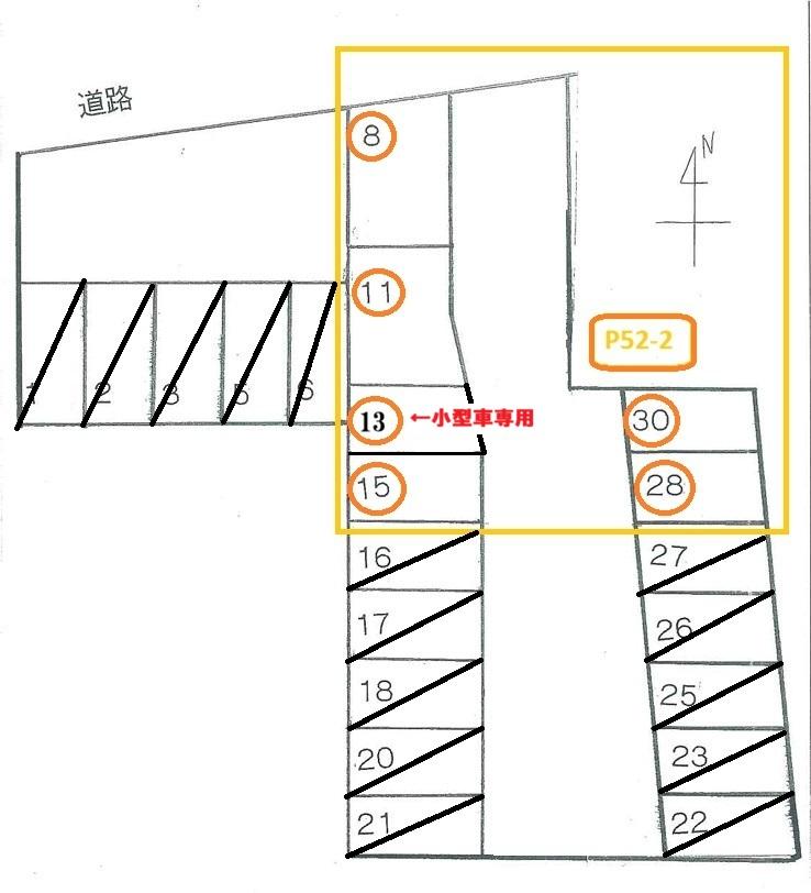 P52-2の外観・駐車場イメージ1枚目