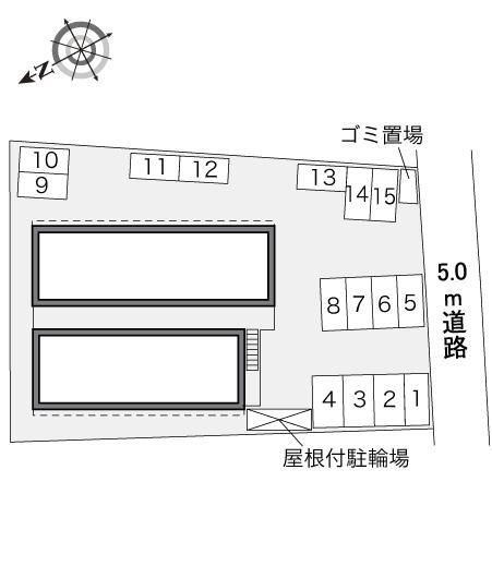 フィレンツェ(34473)の駐車配置図